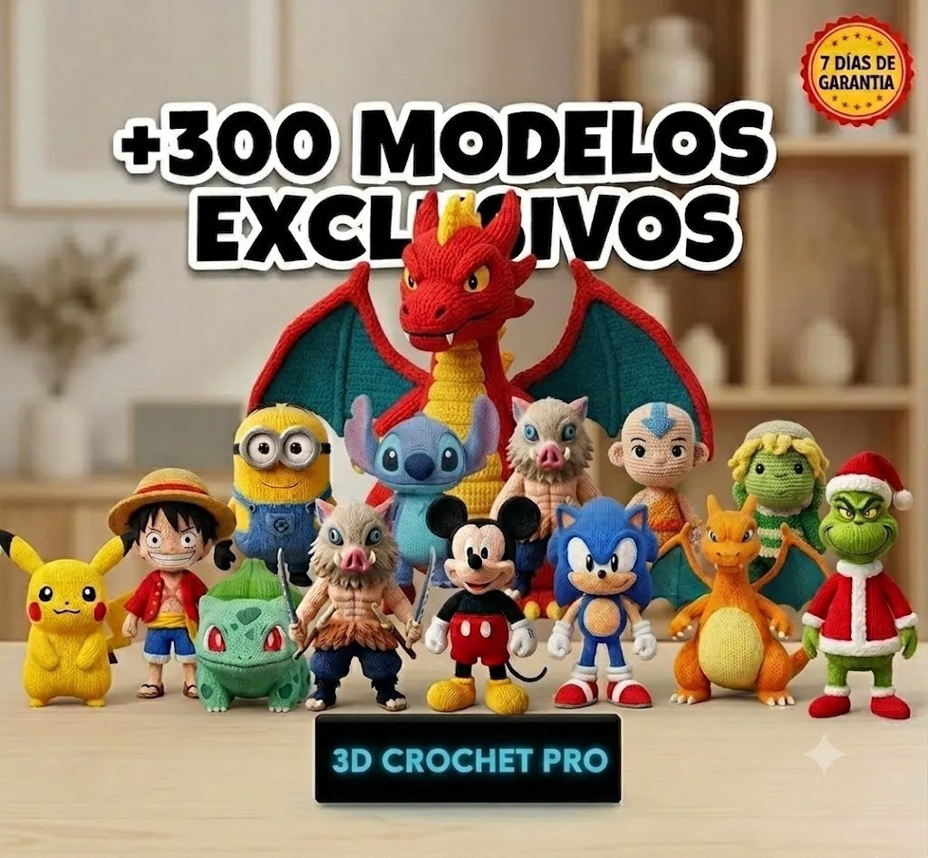 Mockup Pack 3D Crochet